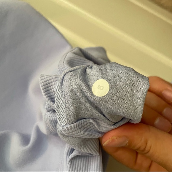 Light Blue/Periwinkle Lululemon Longsleeve - Picture 3 of 7